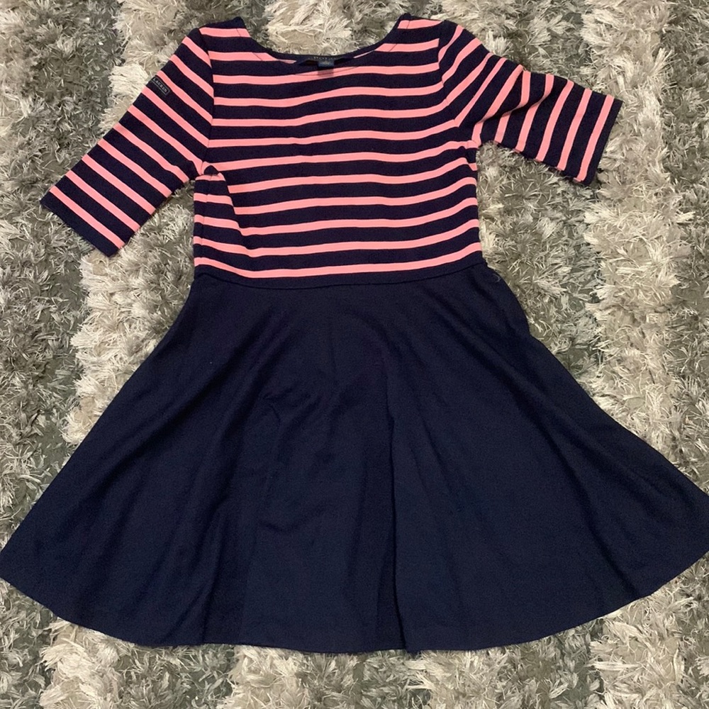 Ralph Lauren Blue stripped dress
